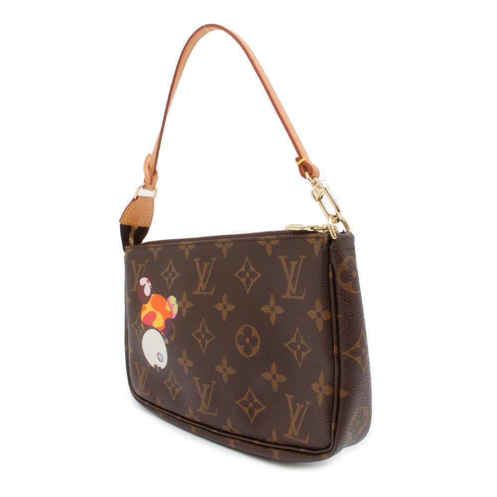 Louis Vuitton Takashi Murakami Handbag Panda by Bag Accessoires Pochette